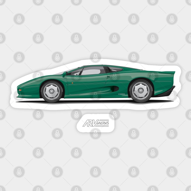 XJ220 Sticker by ARVwerks